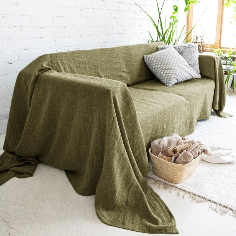 Linen Sofa Covers: Protect Your Furniture and Add Style to Your Home