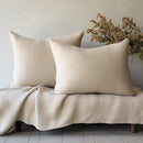 Linen Locker Handmade Linen Cushion Covers x 2