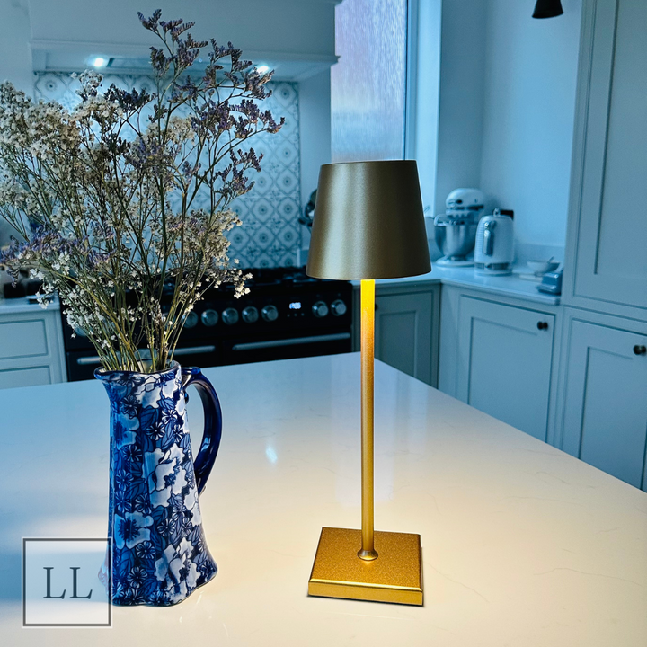 Linen Locker Rechargeable Cordless Waterproof Table Lamp